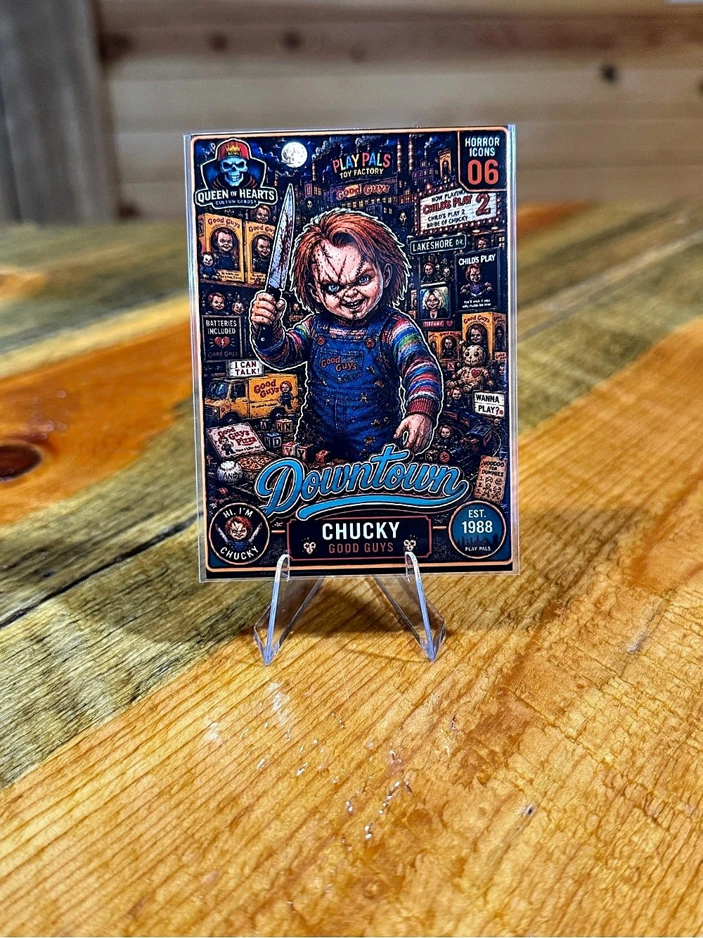Chucky Good Guys Custom Downtown Horror Card